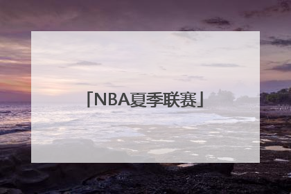 「NBA夏季联赛」nba夏季联赛打多久